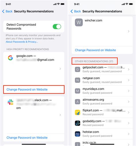 How To Find Change Compromised Passwords On Your Devices