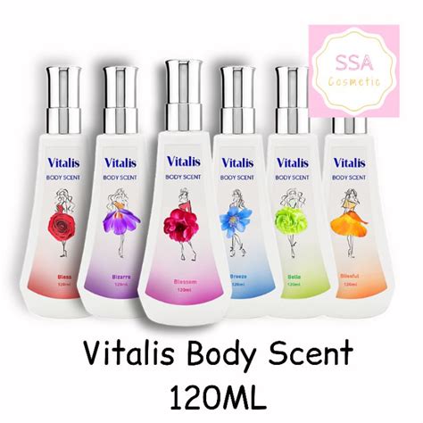 Jual Vitalis Body Scent Ml Parfum Vitalis Ml Shopee Indonesia