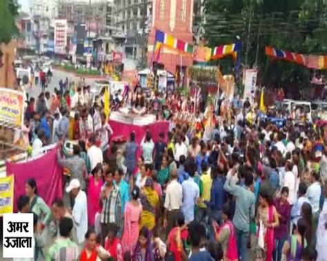 धूम धाम से निकाली गई तपकेश्वर महादेव की शोभा यात्रा Shobha Yatra Of