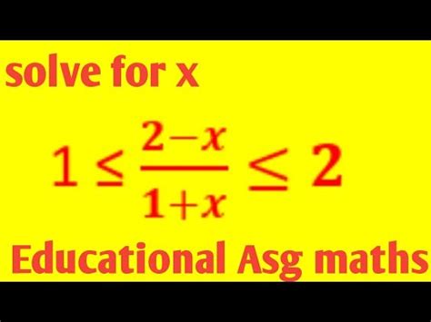 Inequalities Problem Wavy Curve Method Linear Inequations