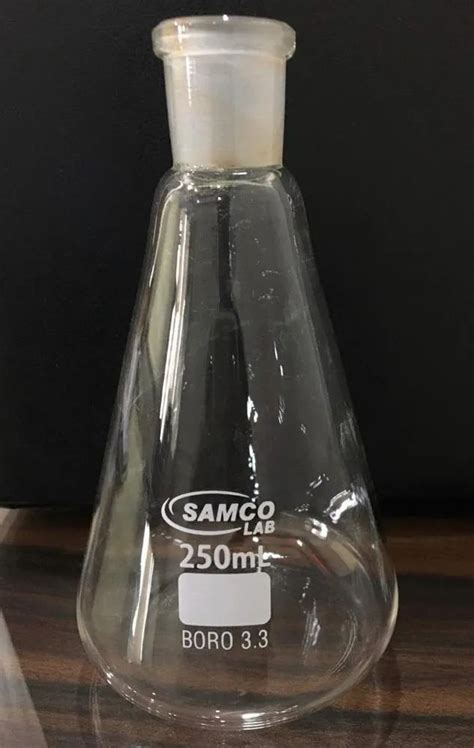 Samco Borosilicate Glass Flasks Erlenmeyer Conical Narrow Mouth