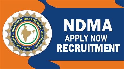 Ndma Recruitment 2023 Monthly Salary Upto 100 000 Check Post