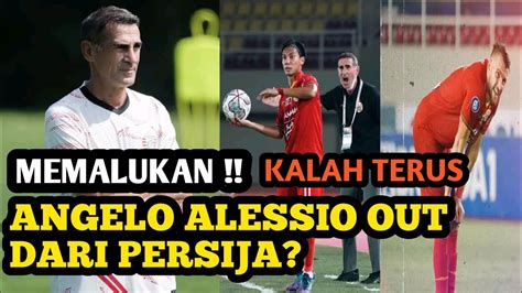 Berita Persija Terbaru Memalukan Alessio Out Dari Persija Pemain