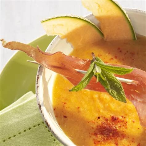 Soupe De Melon Et Chips De Jambon Recette I Cook In Guy Demarle