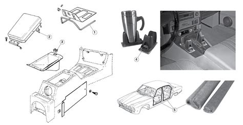 Console Components Xj6 And Xj12 Moss Motors