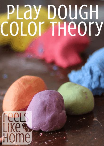 Play Dough Color Theory For Preschoolers Feels Like Home™