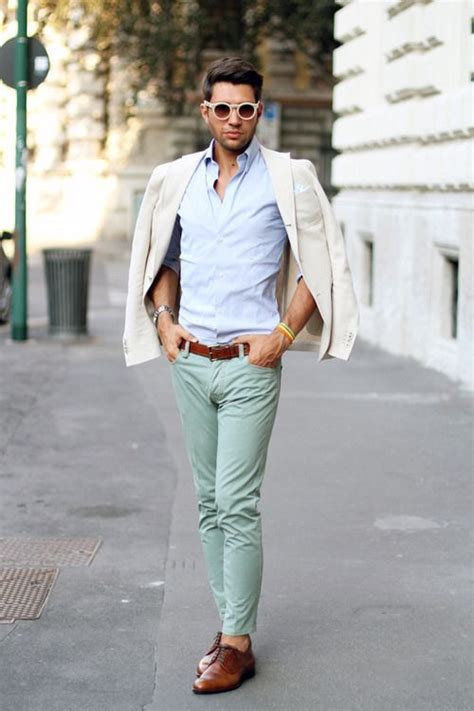 Light Green Jeans Men S Ideas With White Shirt Mint Pants Men Men S