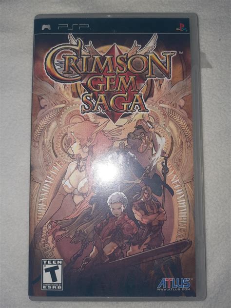 Crimson Gem Saga For Psp Video Gaming Video Games Playstation On