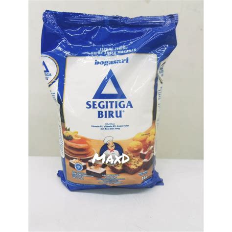 Jual Tepung Terigu Segitiga Biru Premium 1kg Shopee Indonesia