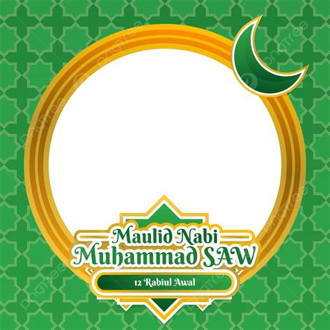 Gambar Gambar Twibbon Border Maulid Nabi Muhammad 2022 Twibbon Maulid