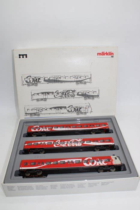 Märklin H0 4393 Passenger carriage set Coca Cola set Catawiki