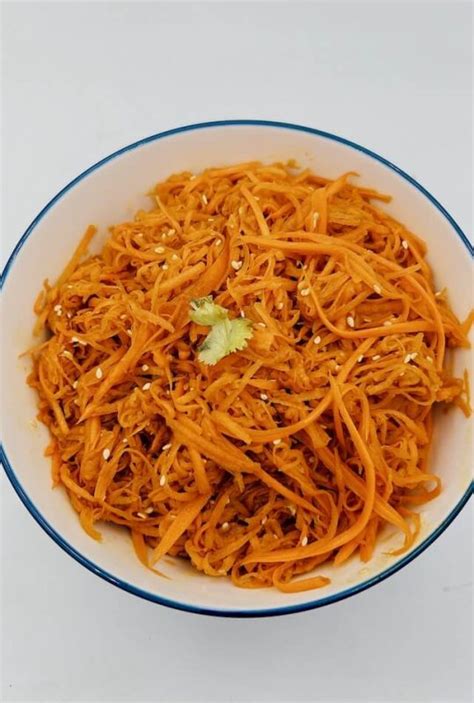 Spicy Korean Carrot Salad Recipes Junkie