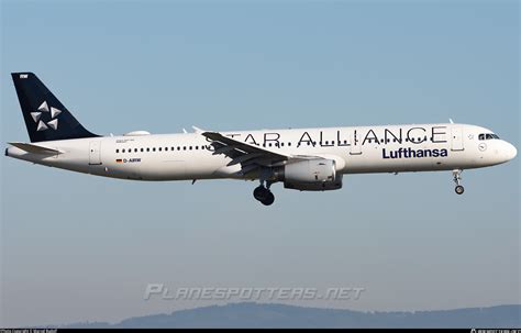 D AIRW Lufthansa Airbus A321 131 Photo By Marcel Rudolf ID 1283143