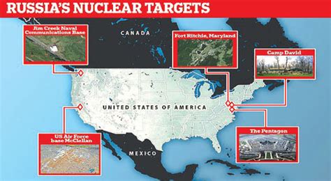 Russian State Run News Agency Declares The Countrys List Of ‘nuclear Targets In The Us