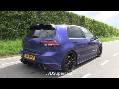 Hp Stage Vw Golf R W Loud Custom Exhaust Launch Control Revs