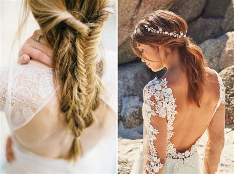 Bohemian Bridal Hairstyle Inspiration Southbound Bride