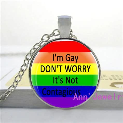 2016 Gay Pride Necklace Same Sex Lgbt Jewelry Gay Lesbian Pride With