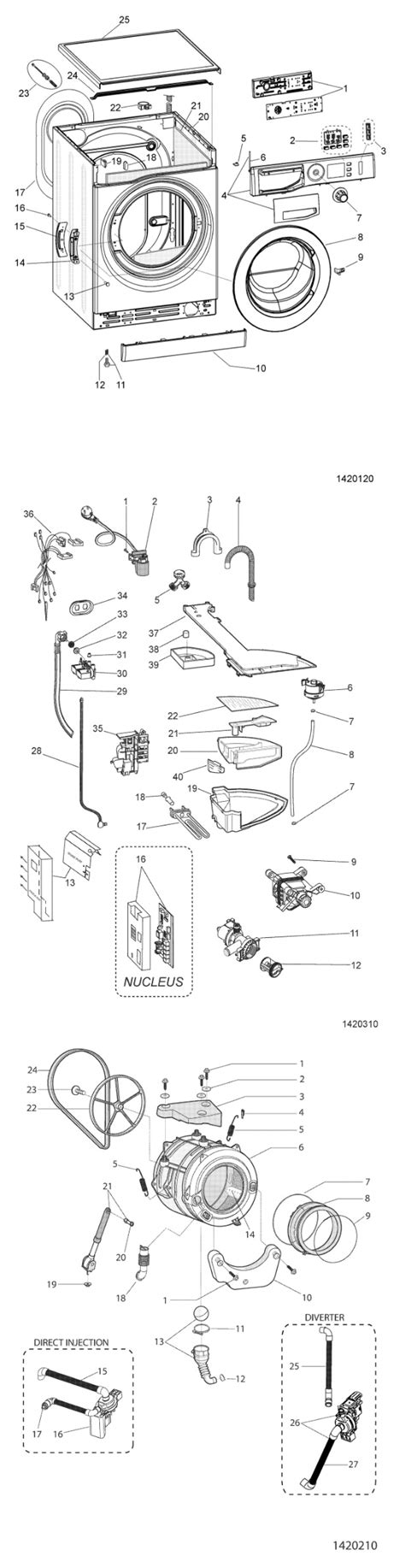 Replacement Parts For Hotpoint Washing Machine Reviewmotors Co