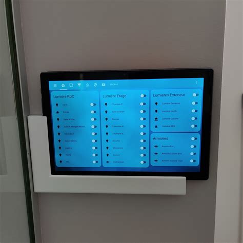 Wall Mounted Touchscreen Share Your Projects Home Assistant Community