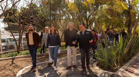 Luis Nava entrega rehabilitación del parque La Cañada Okey Querétaro