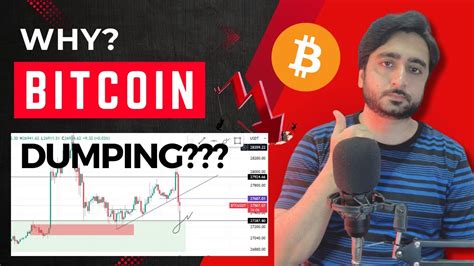 Why Bitcoin Dumping Btc Update Today YouTube