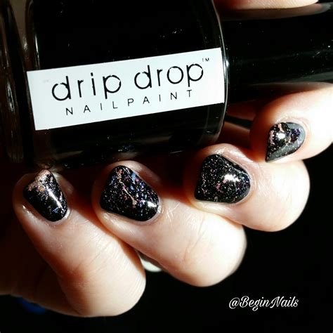 Let's Begin Nails: Rainbow Splatter