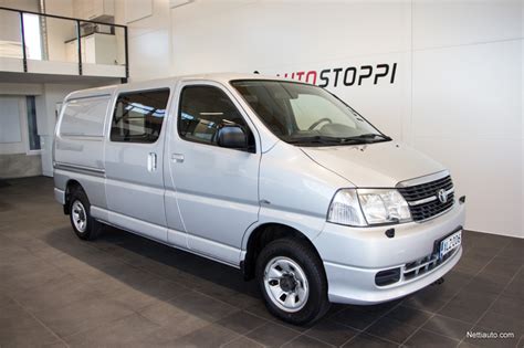 Toyota Hiace Toyota 2 5 D 4D 117 5ov 4WD pitkä 1 Omistaja Todella