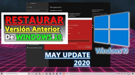 C Mo Regresar A La Versi N Anterior De Windows Desde Windows May