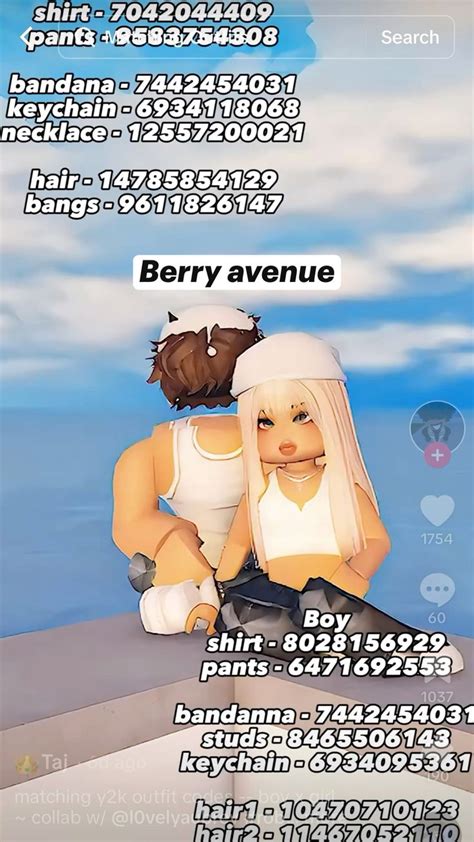 Berry Avenue Matching Codes ⚠️not Mine⚠️ In 2024 Berries Roblox Guy