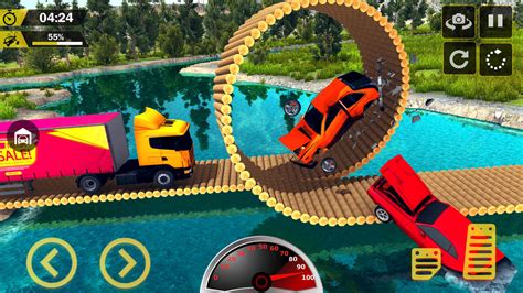 Echter Autounfall Vs Broken Bridge Simulator Spiele 3damazondeappstore For Android