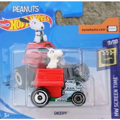 Hot Wheels Screen Time Snoopy Peanuts Universo Hot Wheels