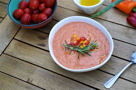 Gaspacho Andalou Traditionnel Aux Fourneaux