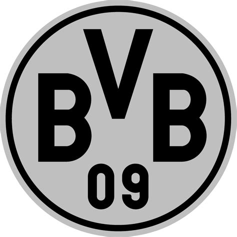 Borussia Dortmund Logo Black and White – Brands Logos