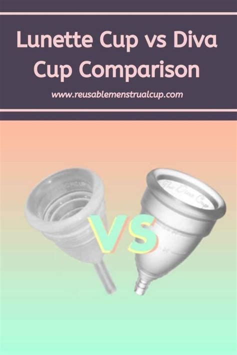 Diva Cup vs Lunette Cup Comparison: Which Cup is Right For You?