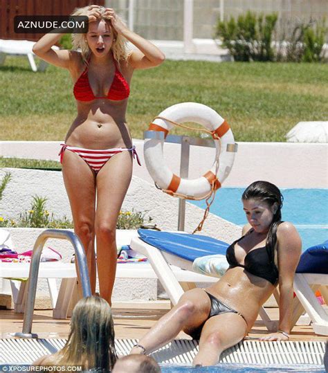 Brooke Vincent Sacha Parkinson Breasts Bikini In Ayia Napa June Aznude