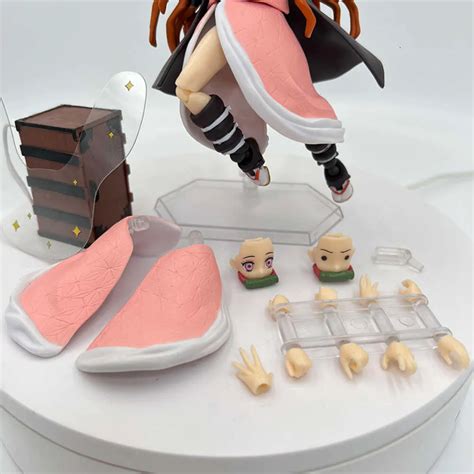 Demon Slayer Anime Figure Set Kyojuro Rengoku Kimetsu No Yaiba Nezuko