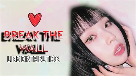 NMIXX Break The Wall Line Distribution YouTube