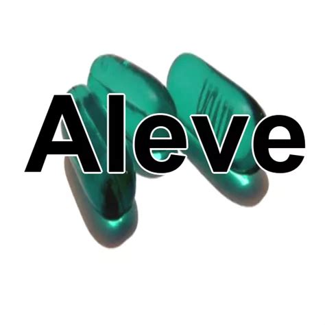 What is the dosage of 320 mg aleve? no a prescription