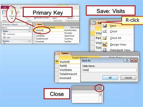 Access 2010 Create A Database Youtube