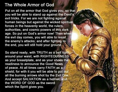 Ephesians 6 10 18 Spiritual Pinterest Armor Of God Prayer Warrior Word Of God