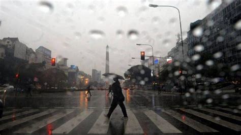 Sigue Lloviendo En La Ciudad De Buenos Aires Y Rige Un Alerta Por