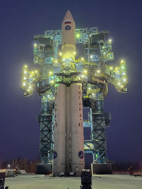 Российская ракета-носитель «Ангара-А5» из бумаги, скачать файл №55188