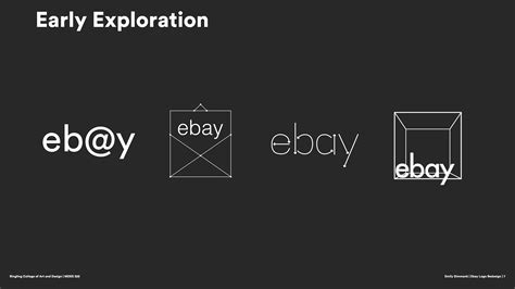 Ebay Logo Redesign On Behance