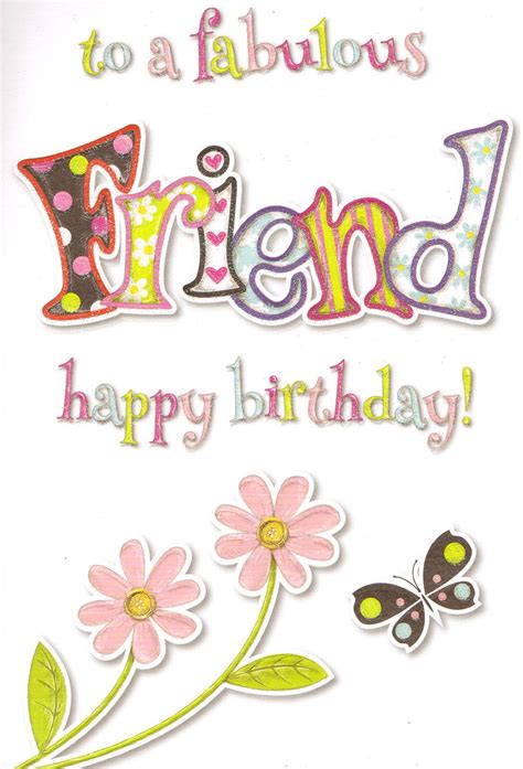 Pin by Carol Shell on Clip art | Birthday greetings friend, Birthday cards for friends, Happy ...