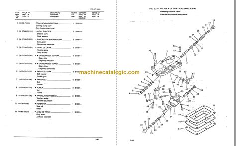 Komatsu D E E Bulldozer Parts Book Machine Catalogic