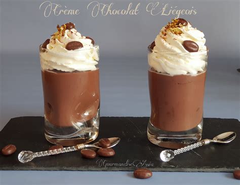 Crème Chocolat Liégeois Gourmandise Assia