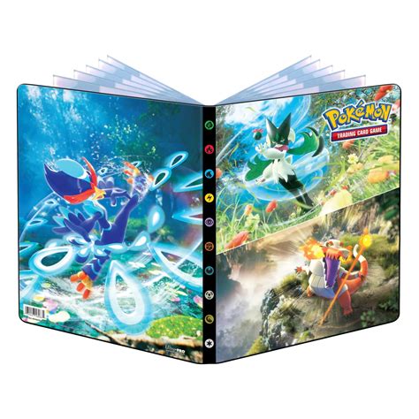 Ultra Pro 9 Pocket Portfolio Pokemon Sv2 Binder