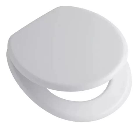 Tapa Asiento Inodoro Laqueada Blanco Herraje Nylon Pringles Env O Gratis