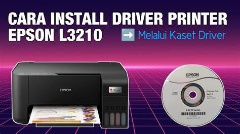 Cara Install Driver Printer Epson L3210 Terbaru Youtube