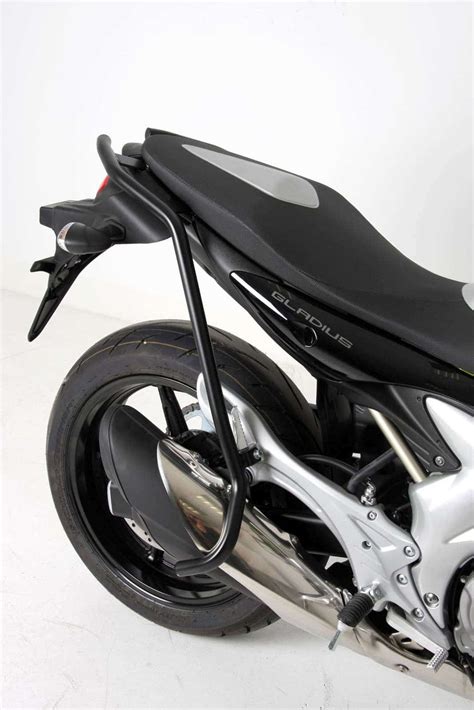 Rear protection bar black for Suzuki SFV 650 Gladius